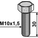 Sechskantschraube M10 ohne Mutter