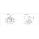 2-Wege Absperrhahn  G1/4"