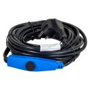 Frostschutz-Heizkabel mit Thermostat (230 V) | 24 m