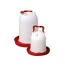 Kunststoff Geflügeltränke COMBO | mit Bajonettverschluss | rot | (6 L)