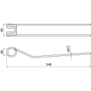 Federzinke TOP Ø 8,5mm L=517 mm
