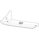 Flügelschar links 500 25° DURASTAR